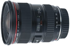 Canon EF17-35mm f/2.8L USM wide zoom lens