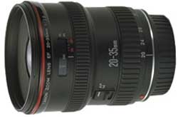 Canon EF20-35mm f/2.8L wide zoom lens lens