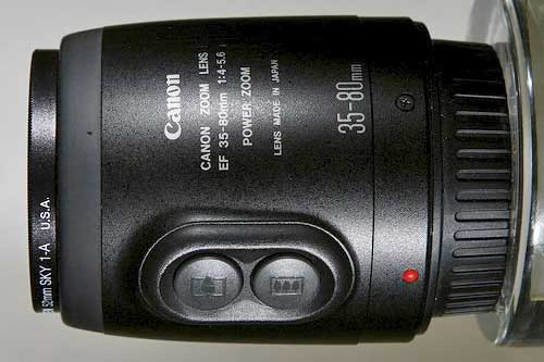 Canon Canon EF 35-80mm F4-5.6 Power Zoom Lens with Caps Very Good 