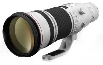 Canon EF 500mm f/4L IS ii USM super telephote lens