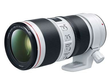 EF 70-200mm f/4L IS II USM telephoto zoom lens