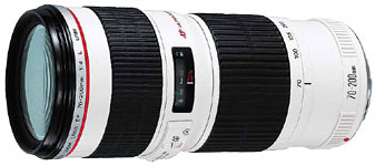Canon EF 70-200mm f/4L USM telephoto zoom lens