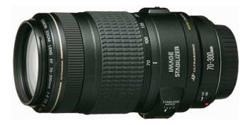 EF70-300mm f/4-5.6 IS USM telephoto zoom lens