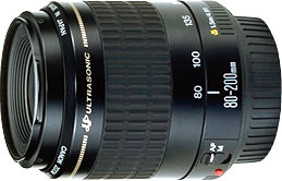 Canon EF80-200mm f/4.5-5.6 USM telephoto zoom lens