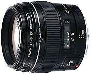 Canon EF 85mm f/1.8 USM medium telephoto lens