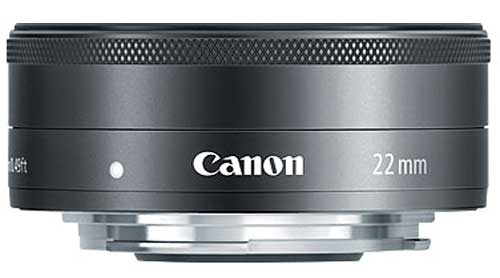 EF-M 22mm f/2 STM wide angle lens