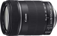 EF-S18-135mm f/3.5-5.6 IS standard zoom lens