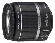 Canon EF-S 18-55mm f3.5-5.6 IS standard zoom lens