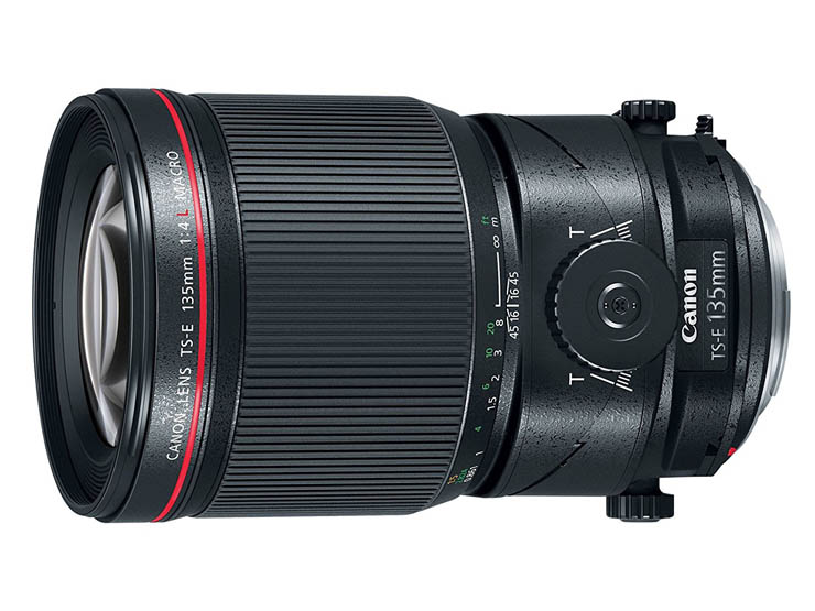 TS-E135mm f/4L macro tilt/shift lens