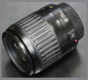 Canon EF80-200mm f/4.5-5.6 telephoto zoom lens